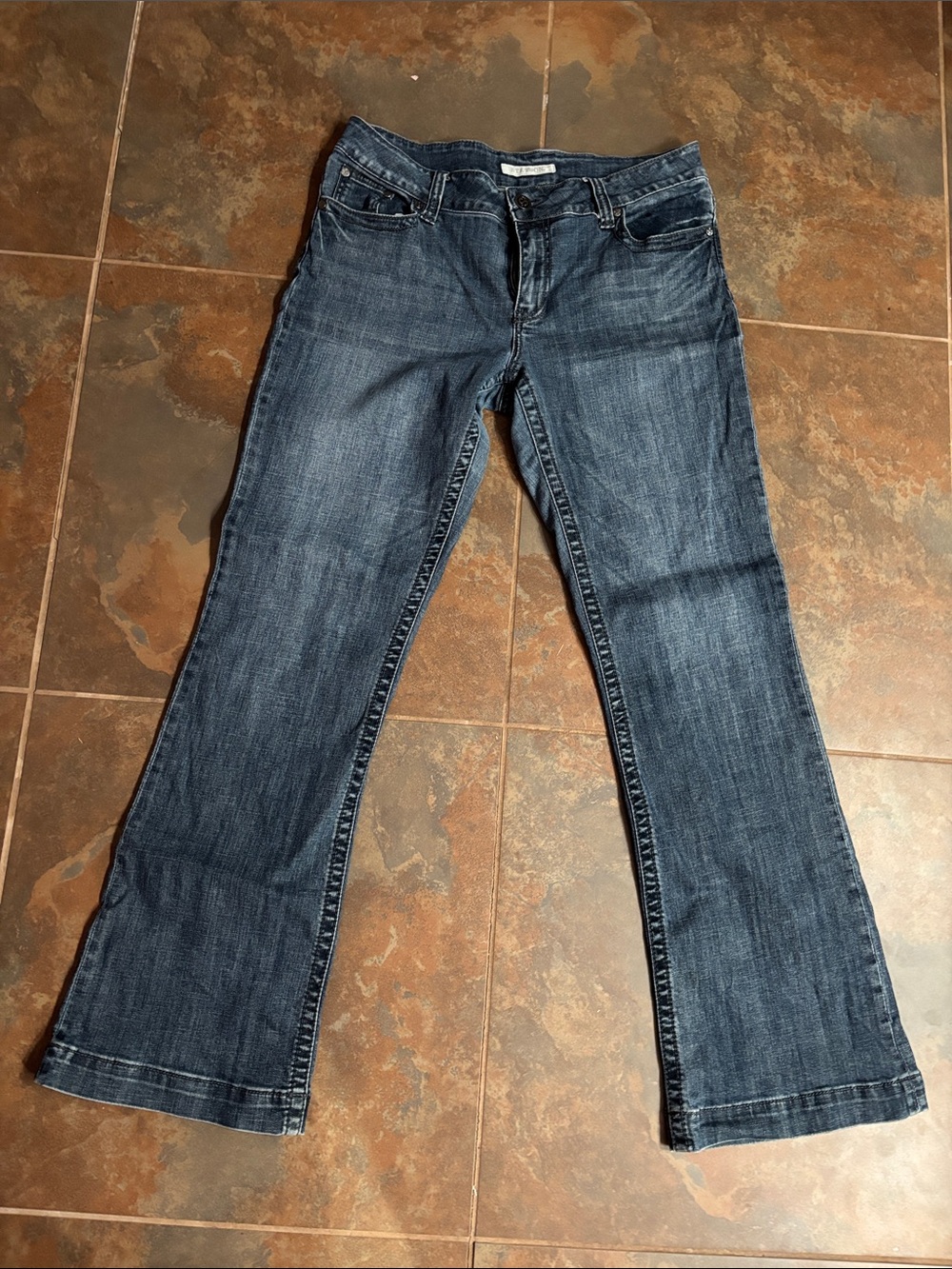 Stetson Dark Blue Women's Bootcut Jeans 16long